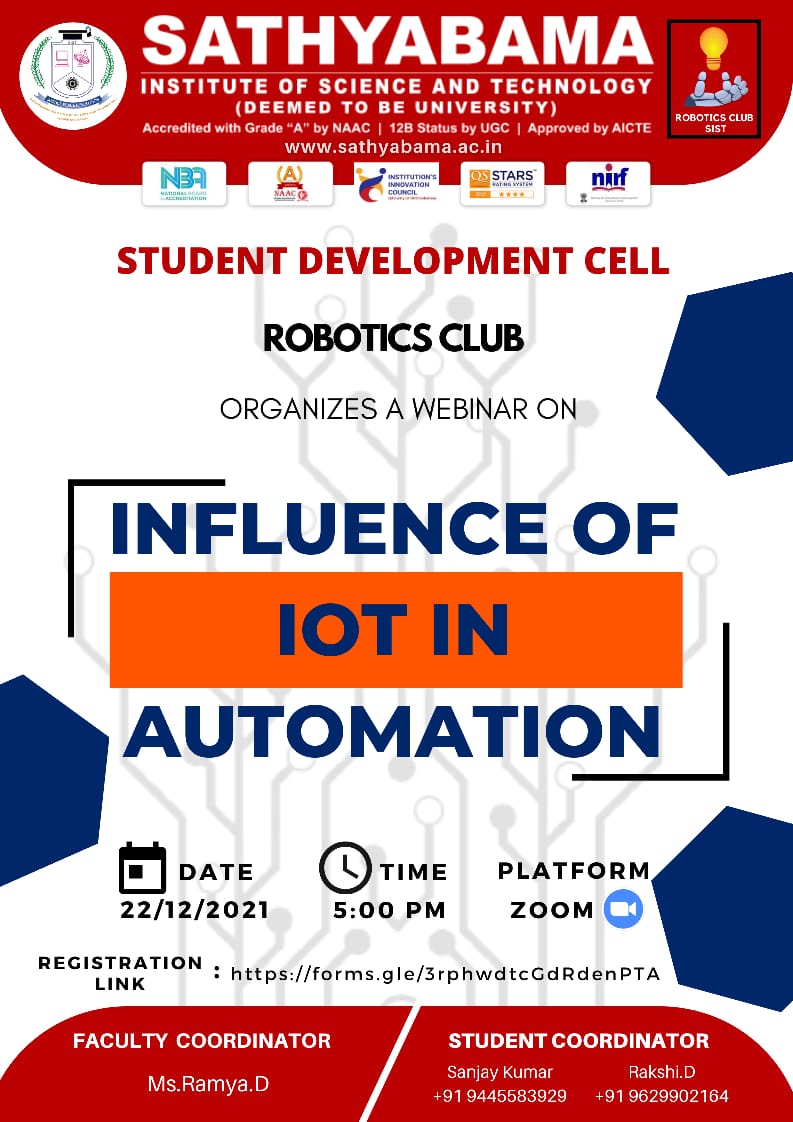 INFLUENCE OF IOT IN AUTOMATION